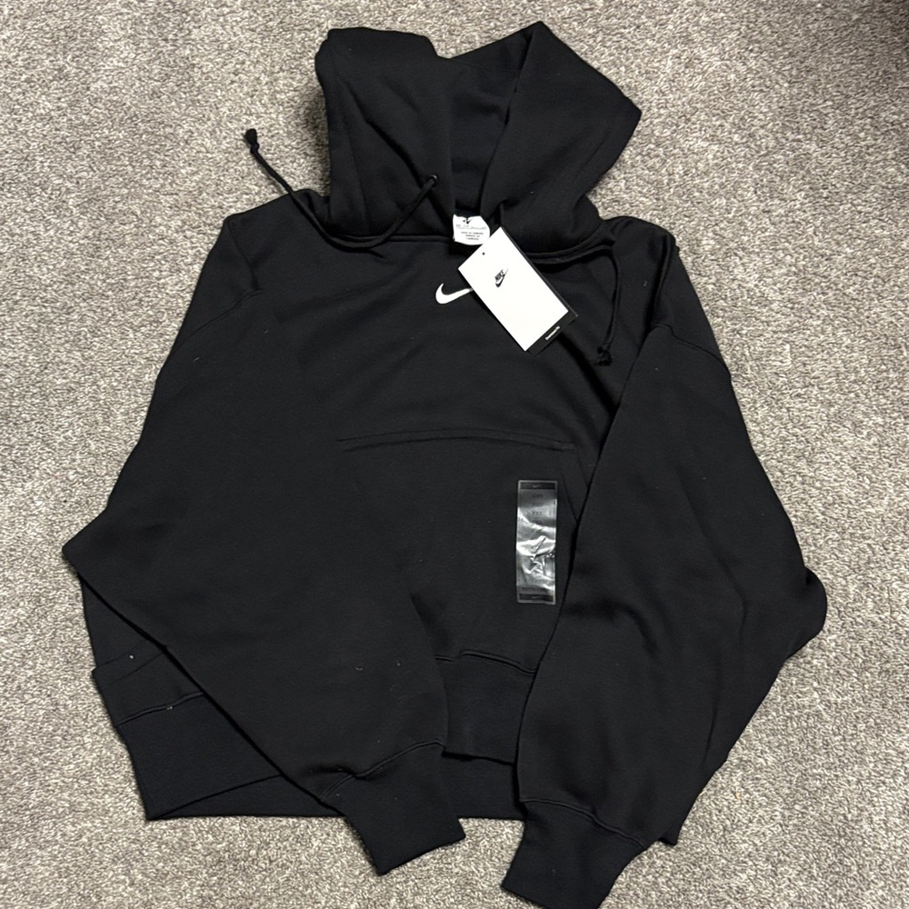 Nike Women's Black Hoodie - Picture 1 of 3